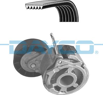 Dayco KPV549 - Поликлиновый ременный комплект parts5.com