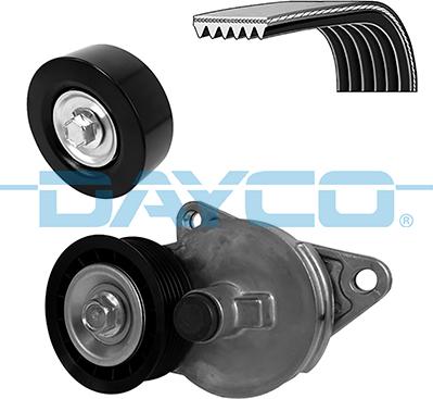 Dayco KPV555 - Поликлиновый ременный комплект parts5.com