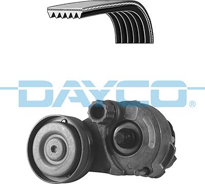 Dayco KPV573 - Поликлиновый ременный комплект parts5.com