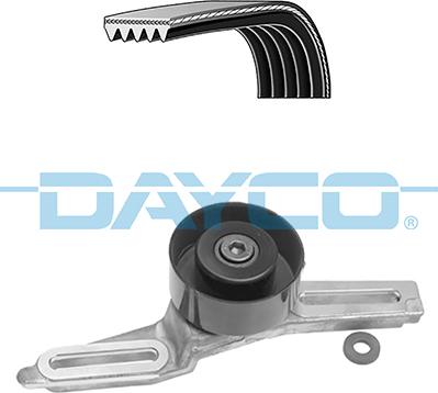 Dayco KPV685 - Juego de correas trapeciales poli V parts5.com