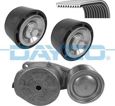 Dayco KPV092HD - Поликлиновый ременный комплект parts5.com