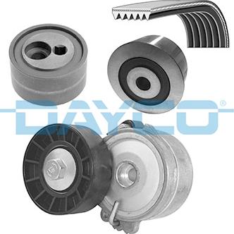 Dayco KPV051 - Поликлиновый ременный комплект parts5.com