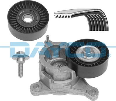 Dayco KPV057 - V-Ribbed Belt Set parts5.com