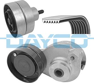 Dayco KPV023HD - Поликлиновый ременный комплект parts5.com