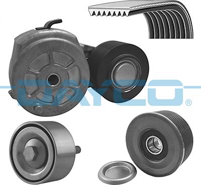 Dayco KPV193HD - Поликлиновый ременный комплект parts5.com