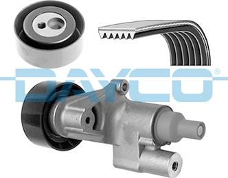 Dayco KPV105 - Поликлиновый ременный комплект parts5.com