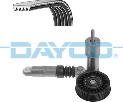 Dayco KPV254 - Поликлиновый ременный комплект parts5.com