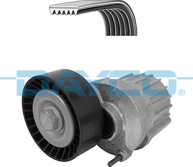 Dayco KPV262 - Поликлиновый ременный комплект parts5.com