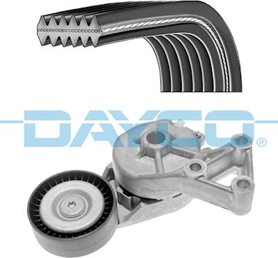 Dayco KPV267 - Поликлиновый ременный комплект parts5.com