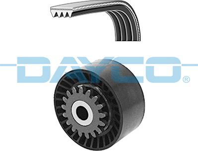 Dayco KPV211 - Поликлиновый ременный комплект parts5.com