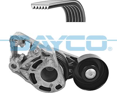 Dayco KPV278 - Поликлиновый ременный комплект parts5.com