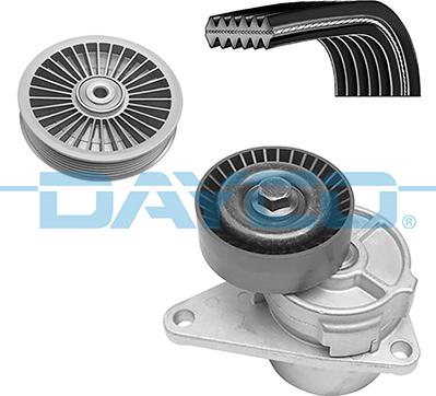 Dayco KPV718 - Поликлиновый ременный комплект parts5.com