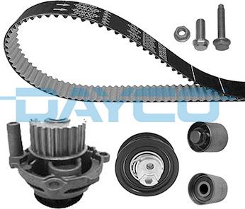 Dayco KTBWP6140 - Водяной насос + комплект зубчатого ремня parts5.com