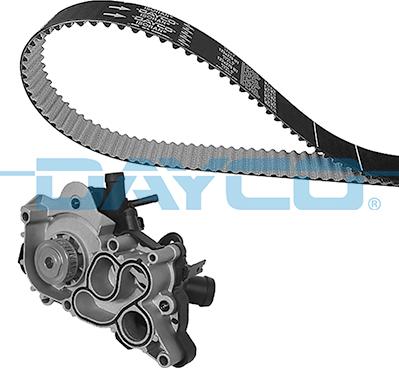 Dayco KTBWP12120 - Водяной насос + комплект зубчатого ремня parts5.com