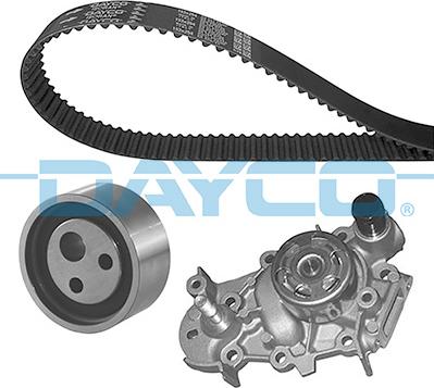 Dayco KTBWP1743 - Водяной насос + комплект зубчатого ремня parts5.com