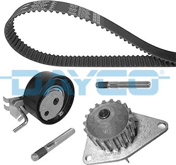 Dayco KTBWP3370 - Водяной насос + комплект зубчатого ремня parts5.com