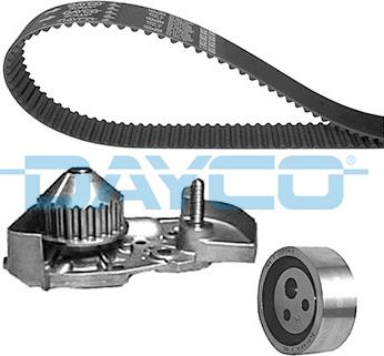 Dayco KTBWP2590 - Водяной насос + комплект зубчатого ремня parts5.com