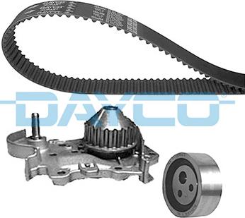 Dayco KTBWP2591 - Водяной насос + комплект зубчатого ремня parts5.com