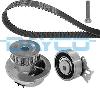 Dayco KTBWP2210 - Водяной насос + комплект зубчатого ремня parts5.com