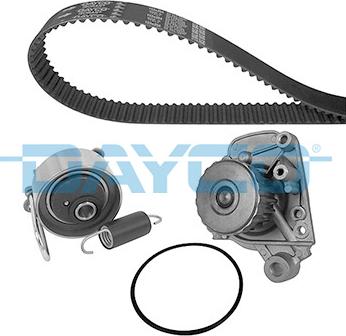 Dayco KTBWP7800 - Водяной насос + комплект зубчатого ремня parts5.com