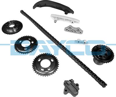 Dayco KTC1090 - Комплект цепи привода распредвала parts5.com