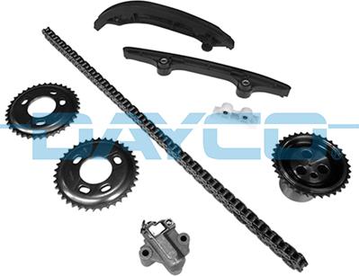 Dayco KTC1092 - Комплект цепи привода распредвала parts5.com