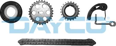 Dayco KTC1038 - Комплект цепи привода распредвала parts5.com