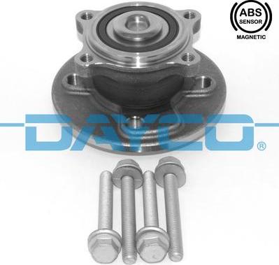 Dayco KWD1434 - Комплект подшипника ступицы колеса parts5.com