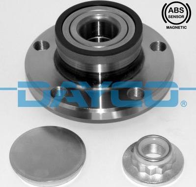 Dayco KWD1006 - Комплект подшипника ступицы колеса parts5.com