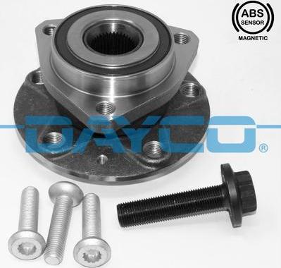 Dayco KWD1008 - Комплект подшипника ступицы колеса parts5.com