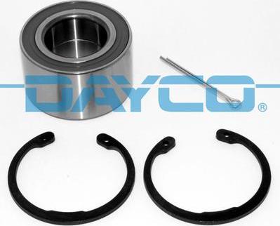 Dayco KWD1016 - Комплект подшипника ступицы колеса parts5.com