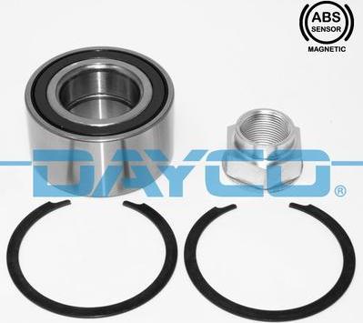 Dayco KWD1011 - Комплект подшипника ступицы колеса parts5.com