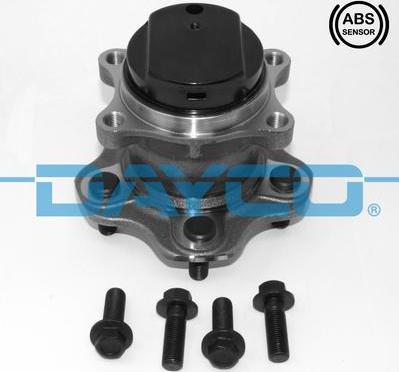 Dayco KWD1083 - Комплект подшипника ступицы колеса parts5.com