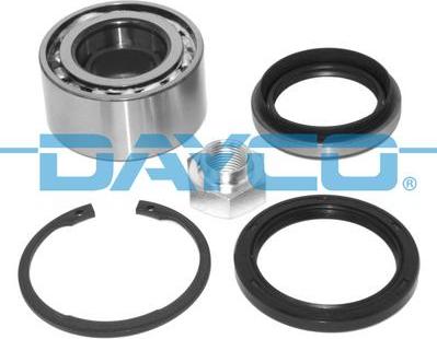 Dayco KWD1362 - Wheel hub, bearing Kit parts5.com