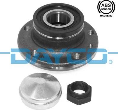 Dayco KWD1384 - Комплект подшипника ступицы колеса parts5.com