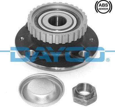 Dayco KWD1298 - Комплект подшипника ступицы колеса parts5.com