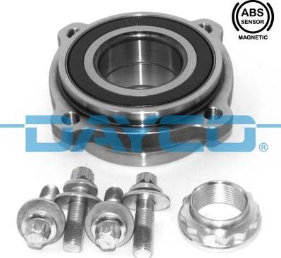 Dayco KWD1251 - Wheel hub, bearing Kit parts5.com