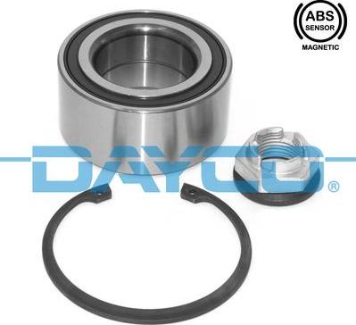 Dayco KWD1266 - Комплект подшипника ступицы колеса parts5.com