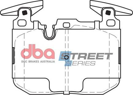 DBA Australia DB2299XP - Комплект высокоэффективных тормозных колодок parts5.com