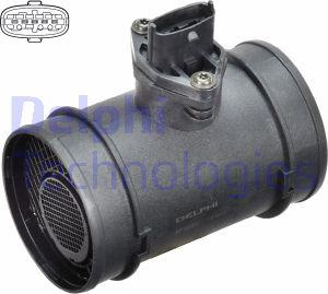 Delphi AF10281-12B1 - Датчик потока, массы воздуха parts5.com