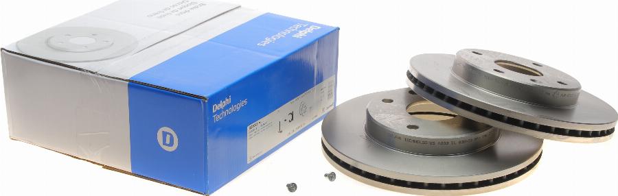 Delphi BG4003 - Тормозной диск parts5.com