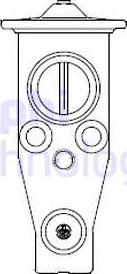 Delphi CB1017V - Расширительный клапан, кондиционер parts5.com