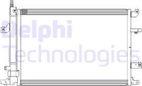 Delphi CF20316 - Конденсатор кондиционера parts5.com