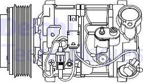 Delphi CS20545 - Компрессор кондиционера parts5.com