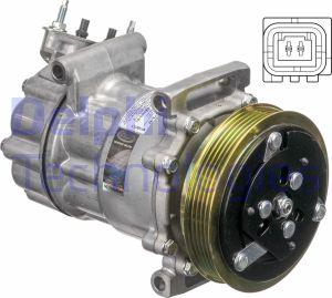 Delphi CS20538 - Compressor, air conditioning parts5.com