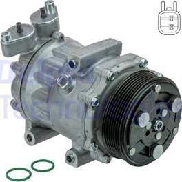 Delphi CS20351 - Compressor, air conditioning parts5.com