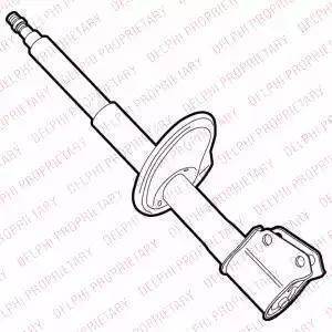 Delphi D2255897 - Амортизатор parts5.com