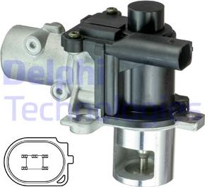 Delphi EG10425-12B1 - Клапан возврата ОГ parts5.com