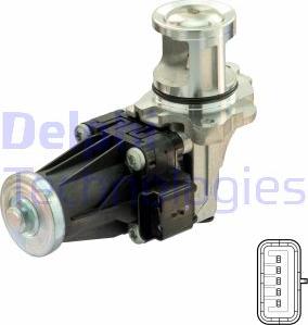 Delphi EG10585-12B1 - Клапан возврата ОГ parts5.com