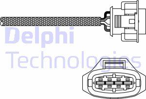 Delphi ES10792-12B1 - Lambda Sensor parts5.com